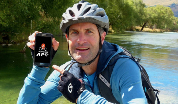 Great Rides App (credit Gary Patterson). Great Rides App Gary Patterson credit Gary Patterson