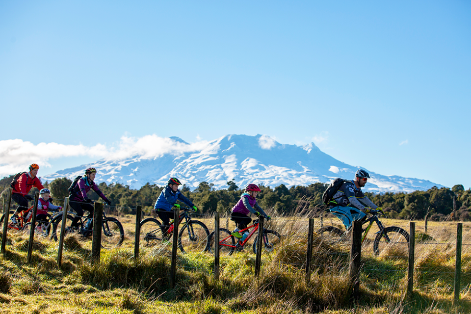 Mountains to Sea Ohakune Old Coach Road credit Mountains to Sea Cycle Trail