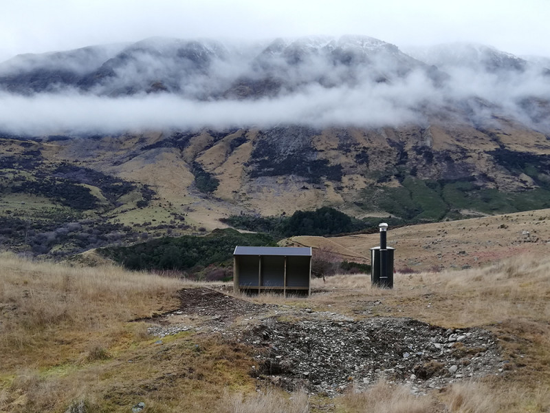 ATM Shelter and toilet ATM Shelter and toilet