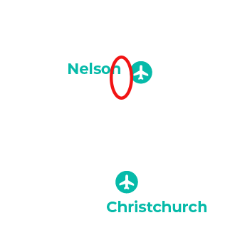 Kahurangi 500 locator map