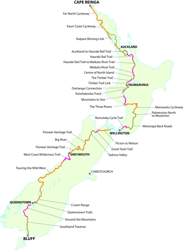 tour aotearoa map progress