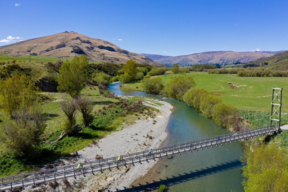 Around the Mountains Athol Bridge Biking Southland New Zealand credit Chris McLennan
