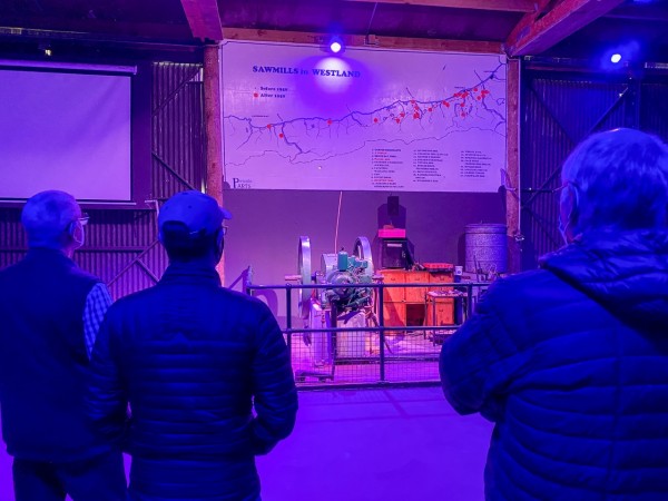 The brilliant Big Engine Sound and Light Show at the Westland Industrial Heritage Park 