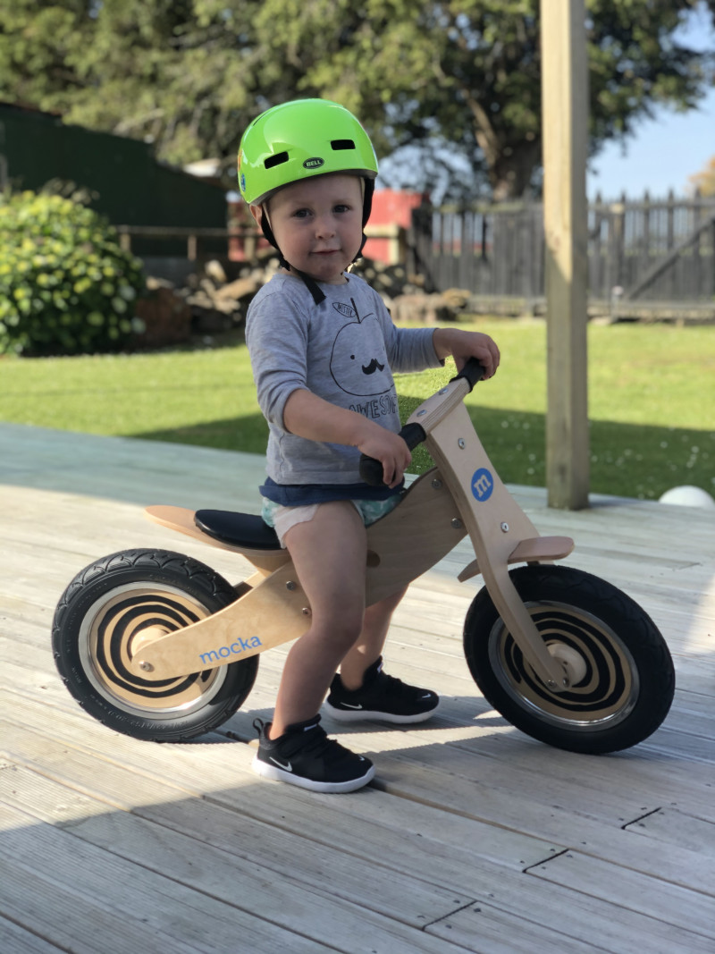 Wee boy on bike credit Megan Edwardson