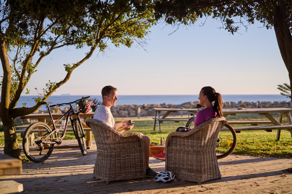 Hawkes Bay Trails cafe at Clifton credit Hawkes Bay Trails